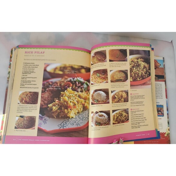 The Pioneer Woman Cooks Dinnertime by Ree Drummond 1st Ed. Illustrated Hardcover - Picture 15 of 16